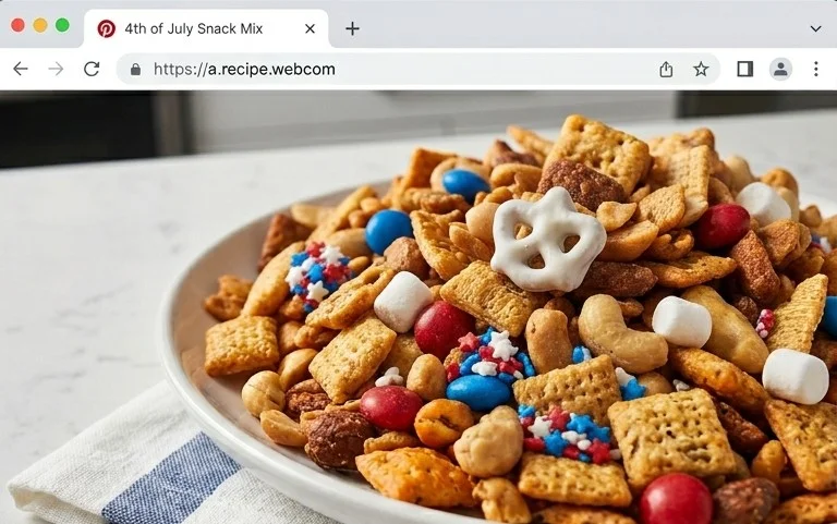 4th of July Snack Mix