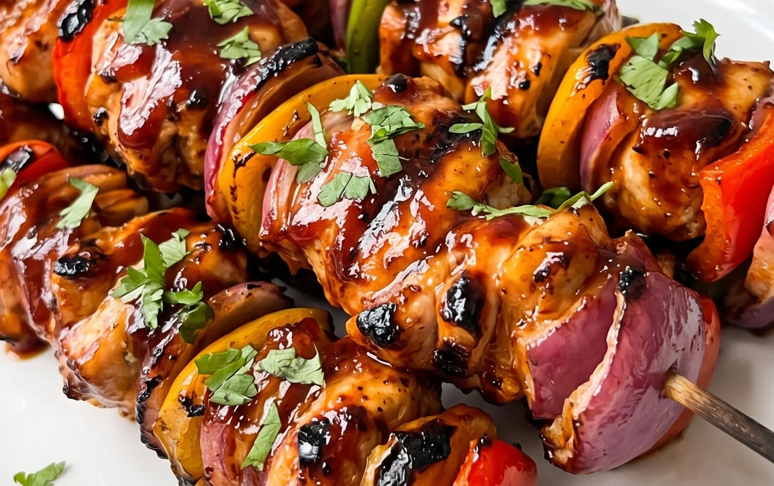Mexican Barbecue Chicken Skewers