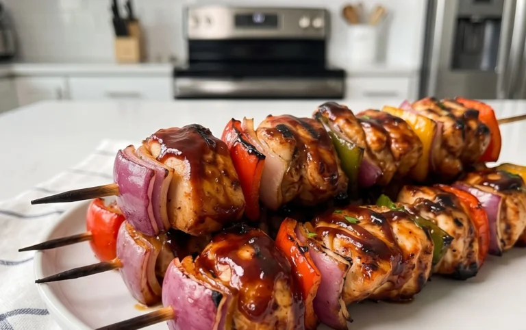 Mexican Barbecue Chicken Skewers
