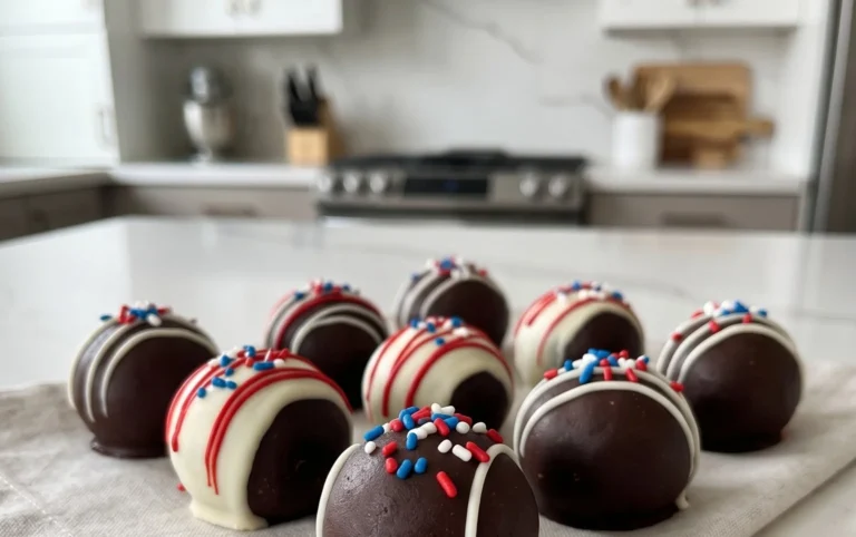 Patriotic Oreo Balls