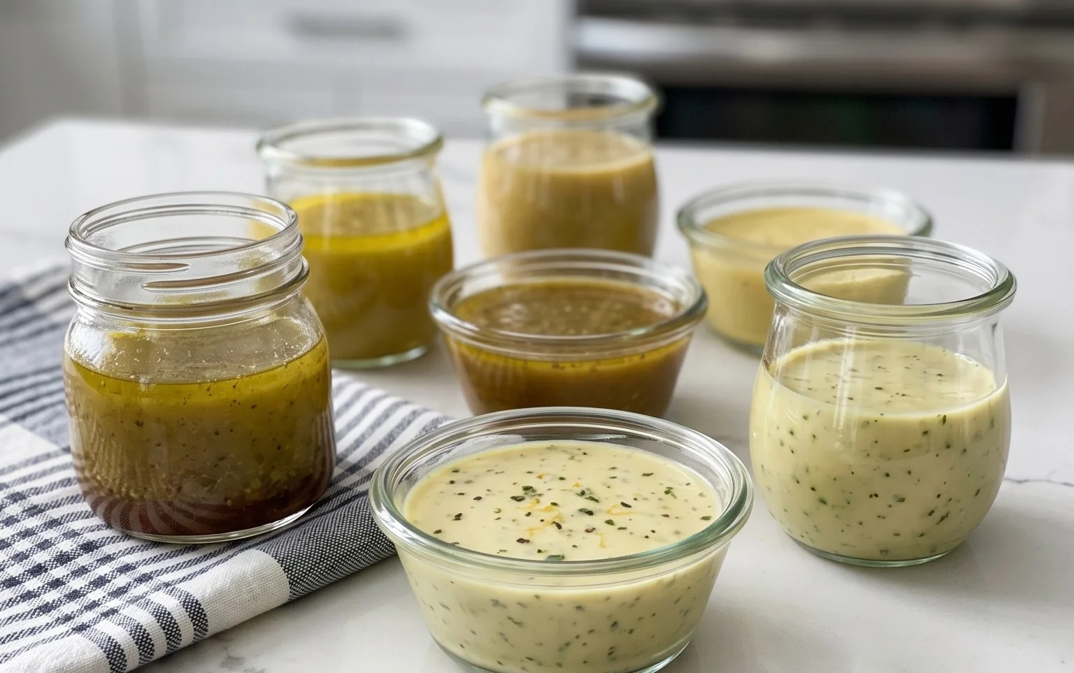 Six Healthy Salad Dressing Recipes