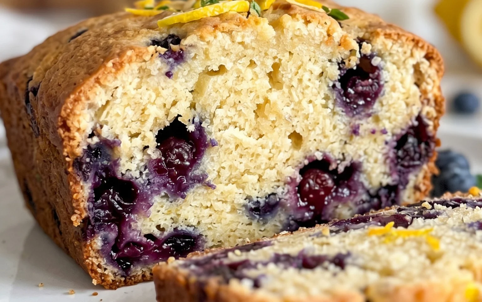 Blueberry and Lemon Loaf