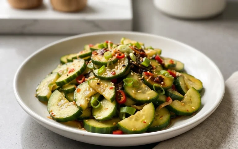 Spicy Asian Cucumber Salad