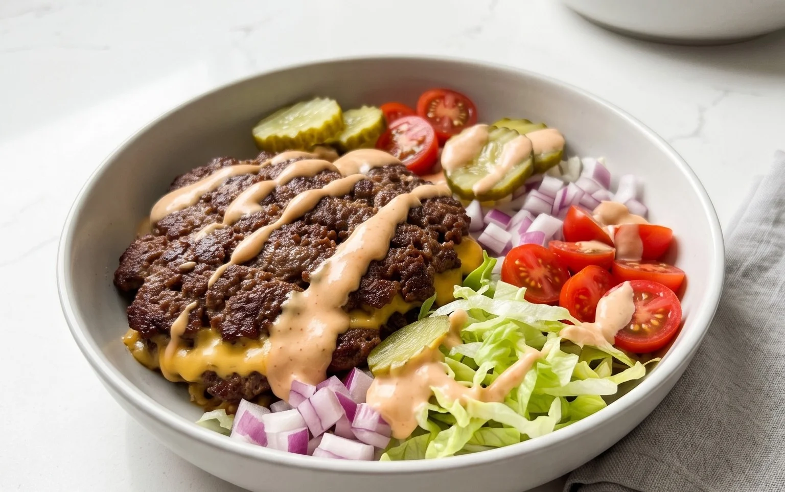 Smash Burger Bowl
