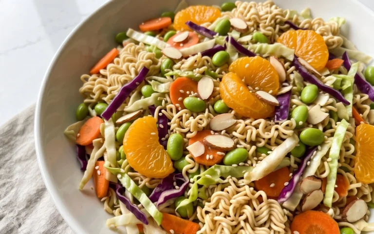 Crunchy Asian Ramen Noodle Salad Recipe