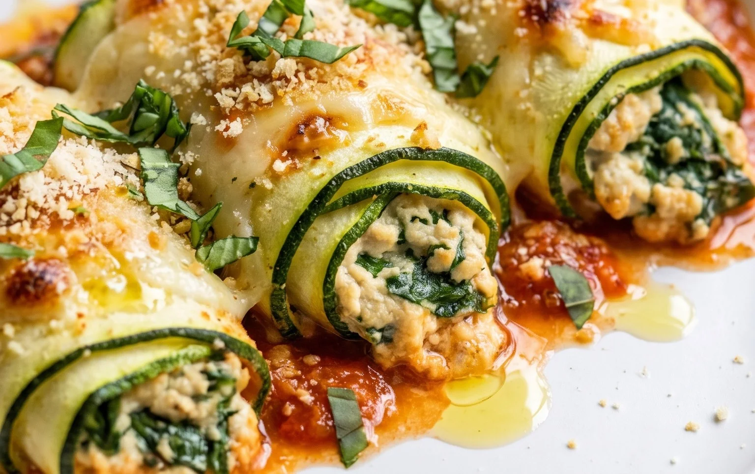 Vegan Zucchini Rollatini