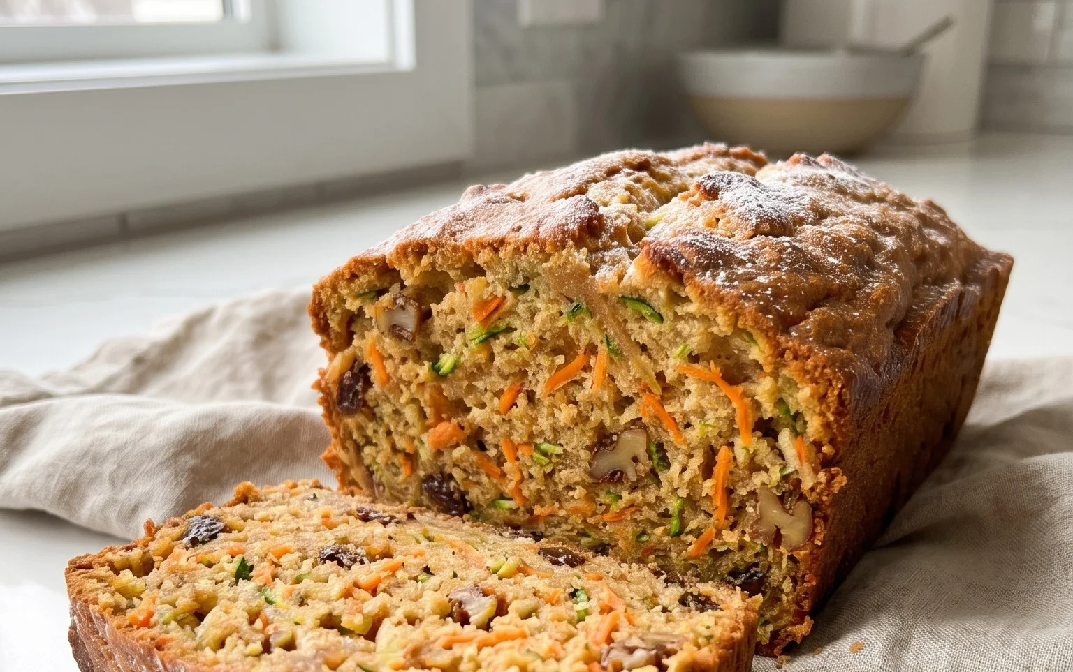 Zucchini Carrot Bread