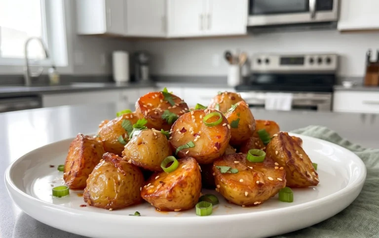 Crispy Honey Chilli Potatoes