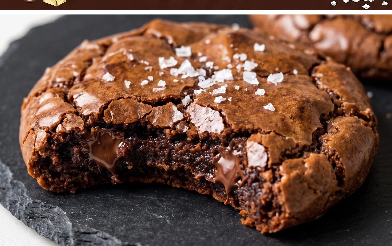 Salted Brownie Cookies