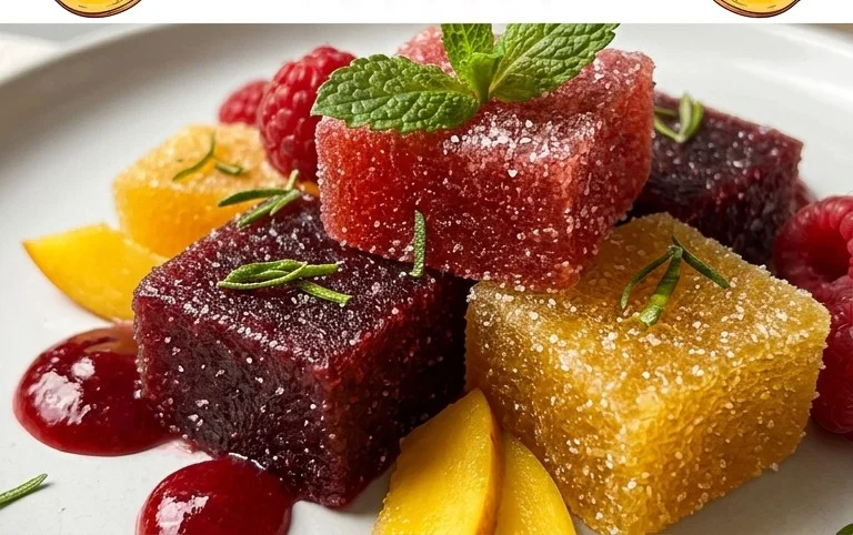 Homemade Pâtes de Fruits (no corn syrup)