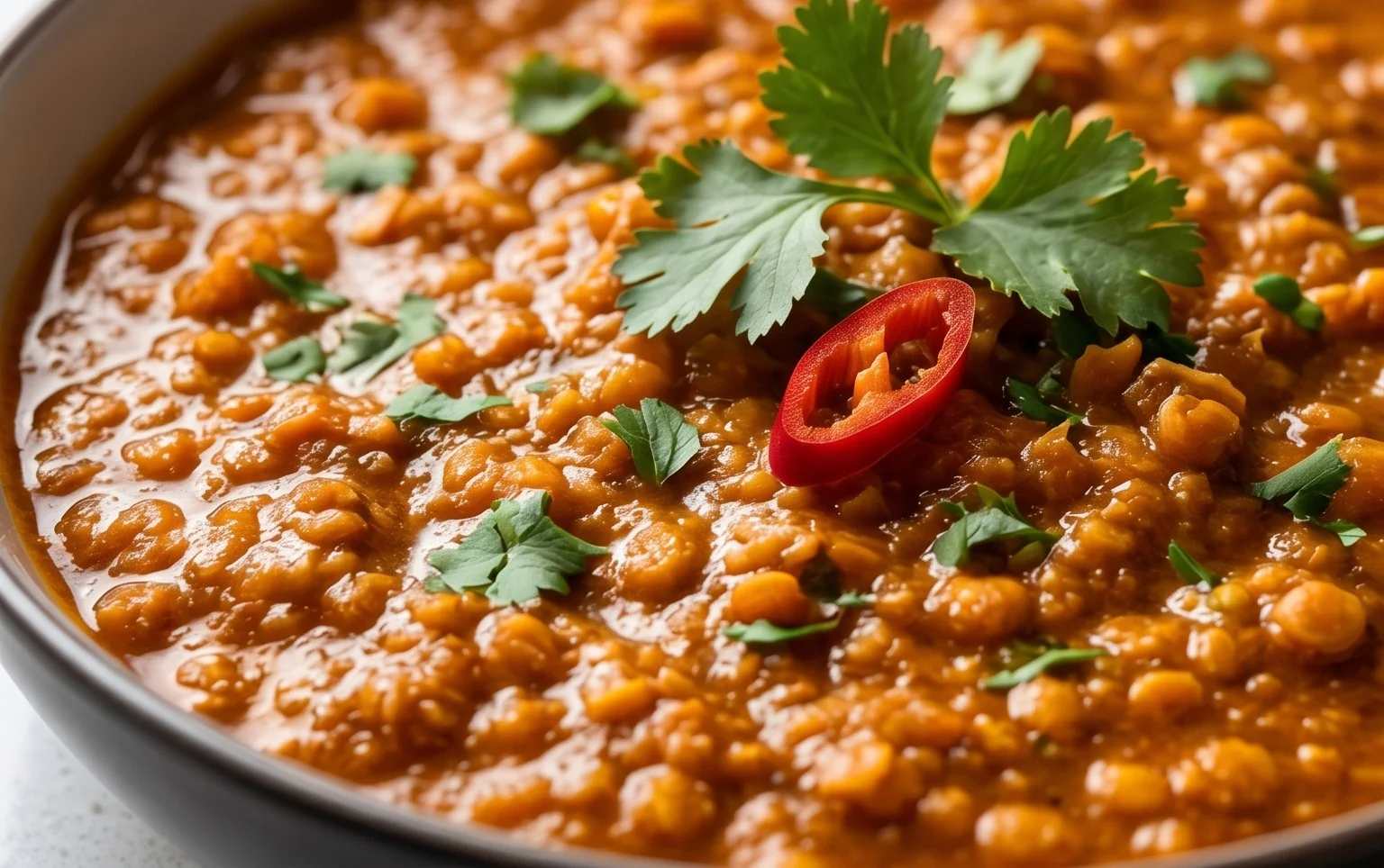 Spicy Red Lentil Curry