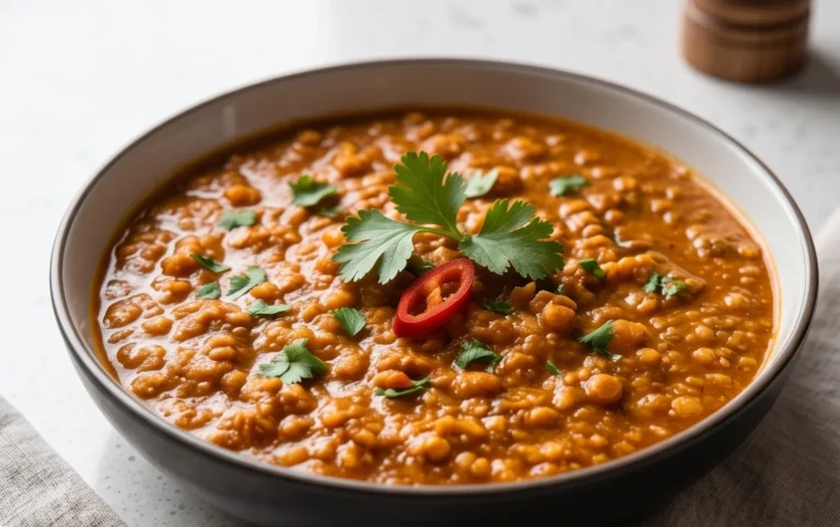 Spicy Red Lentil Curry