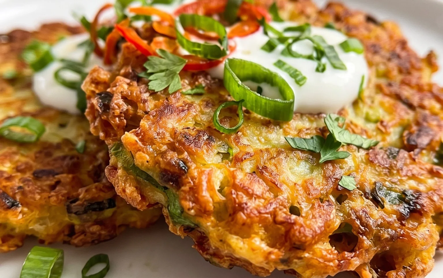 Vegetable Potato Fritters