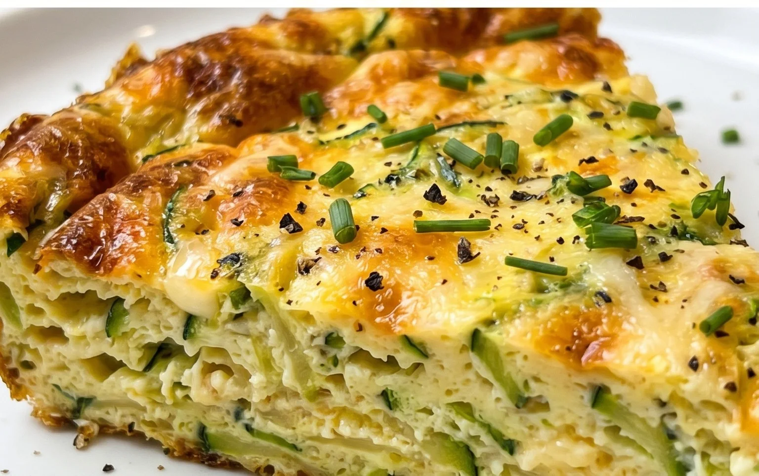 Crustless Zucchini Quiche Recipe