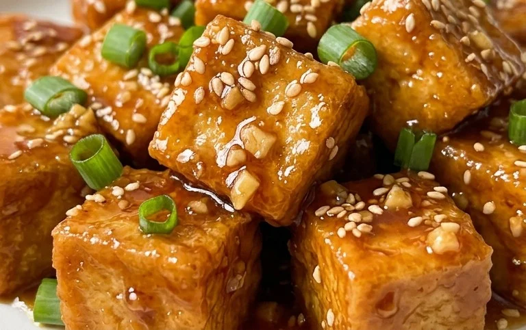 Honey Garlic Tofu