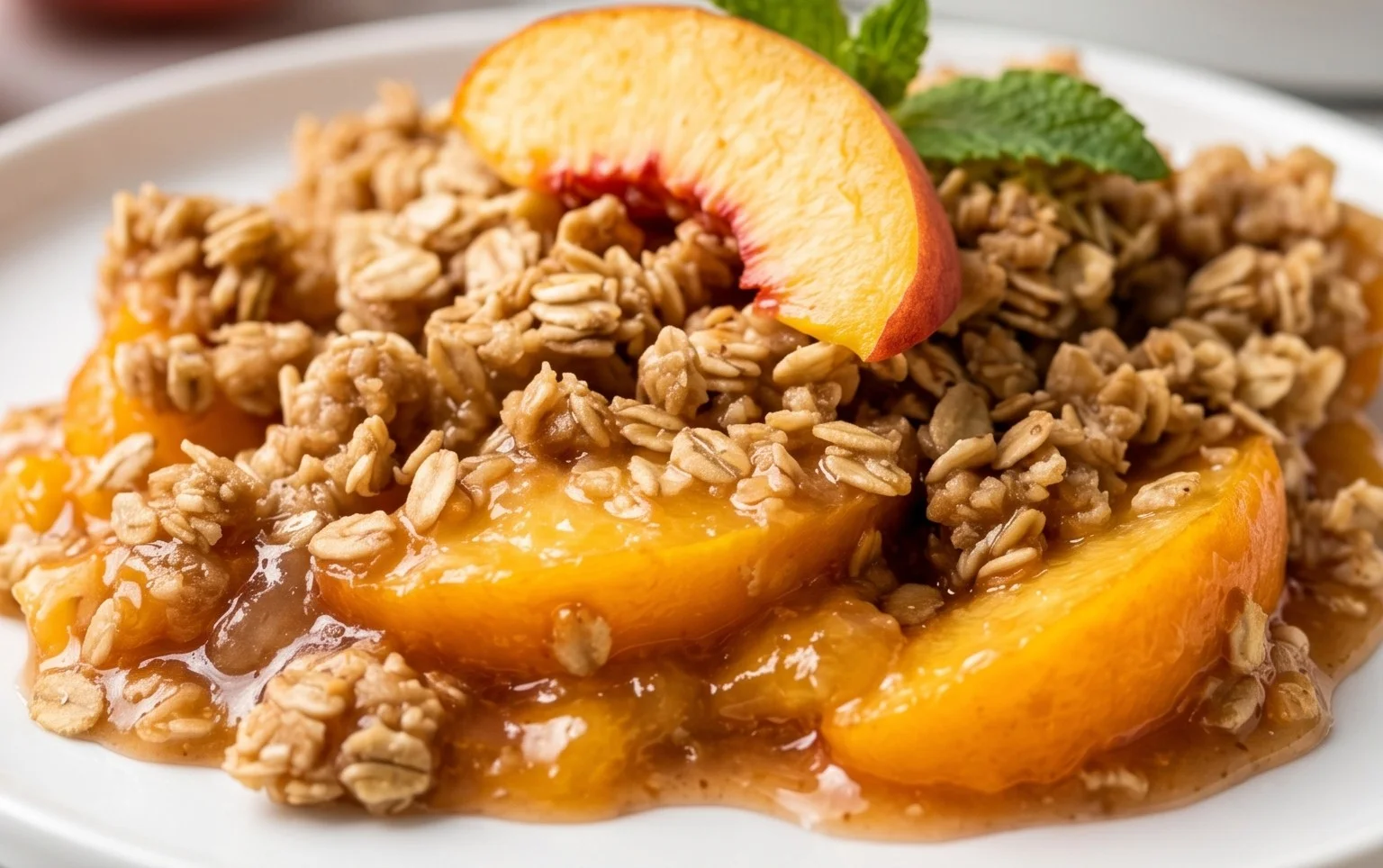 Peach Crisp