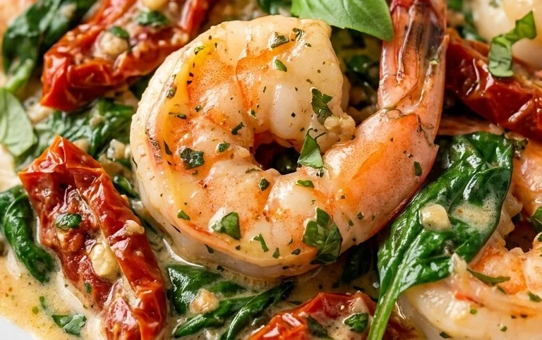 Tuscan Shrimp (One-Pan, 30-Minute Dinner)