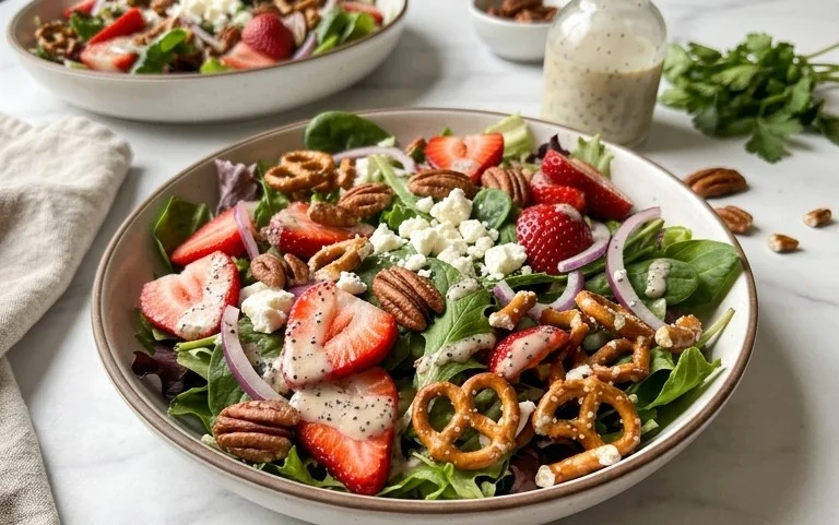 Strawberry Crunch Salad