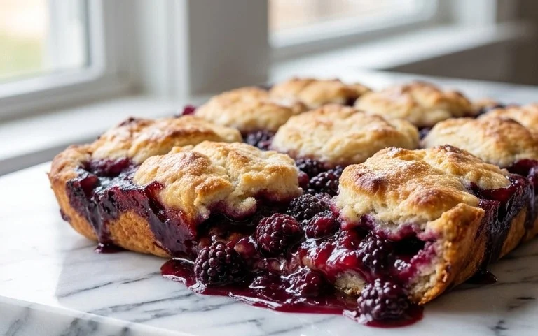 The Pioneer Women's Blackberry Cobbler