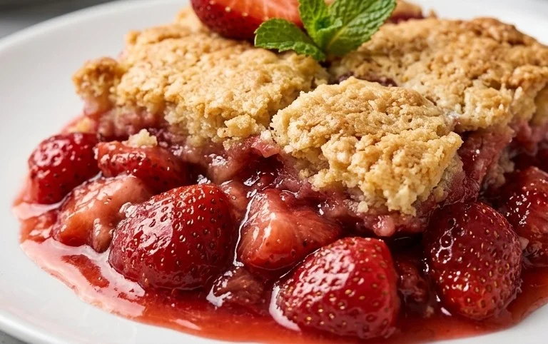 Strawberry Cobbler
