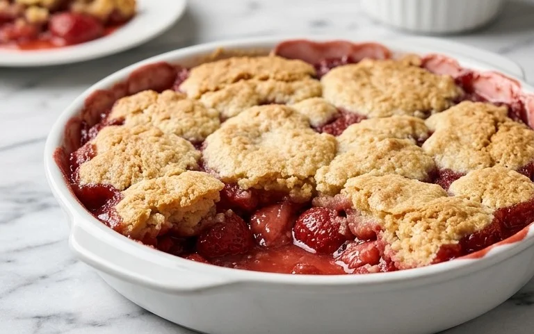 Strawberry Cobbler