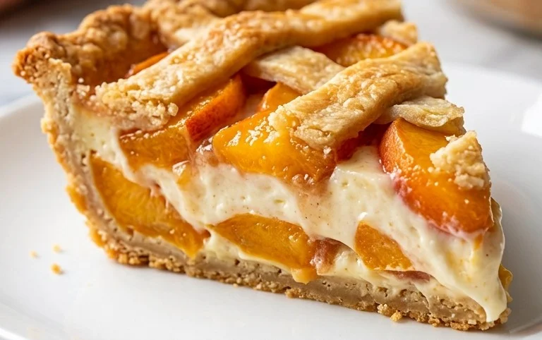 Peaches and Cream Pie