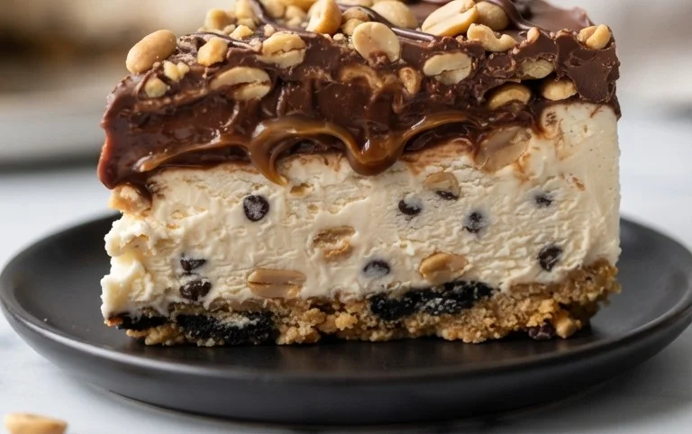 Buster Bar Ice Cream Cake