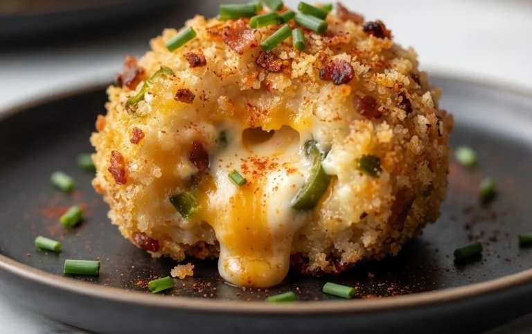 Beef Bacon Jalapeño Popper Cheese Balls
