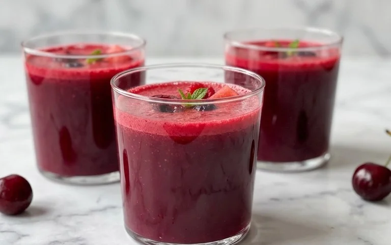 Watermelon Cherry Berry Beet Juice