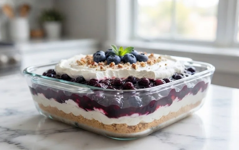 No-Bake Blueberry Yum Yum