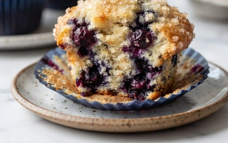 Homemade Blueberry Muffins