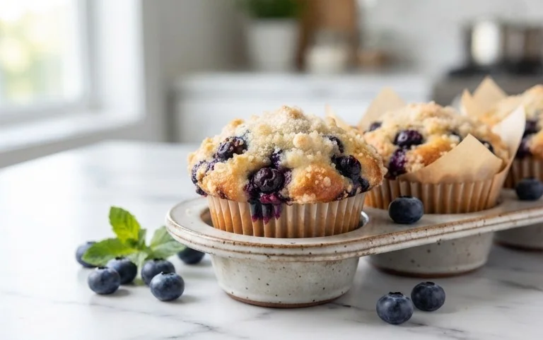 Homemade Blueberry Muffins