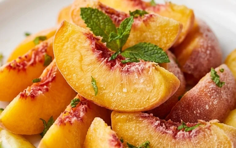 Freezing Peaches, How to Easily Freeze Peaches