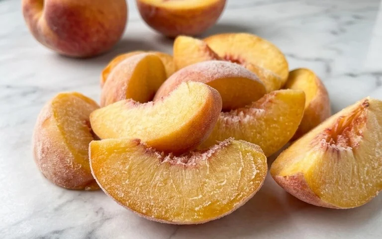 Freezing Peaches, How to Easily Freeze Peaches