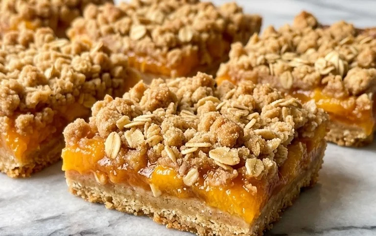 Fresh Peach Crum extractb Bars