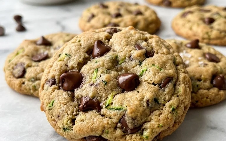 Zucchini Chocolate Chip Cookies