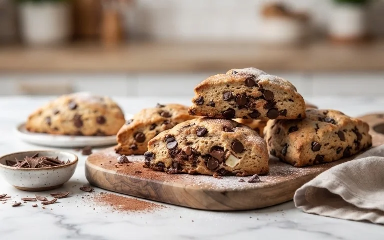 Triple Chocolate Scones