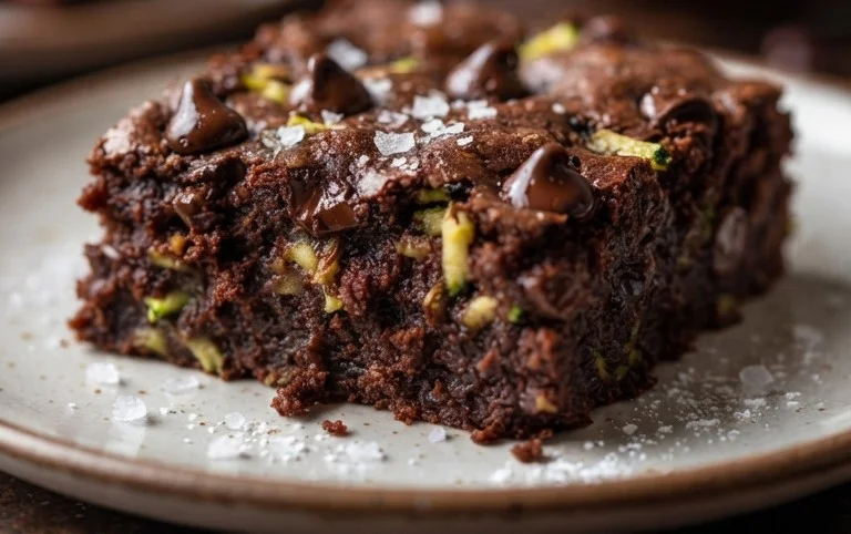Secretly Healthy Zucchini Brownies