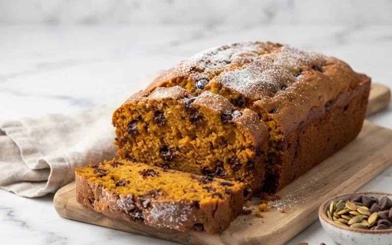 Pumpkin Chocolate Chip Bread