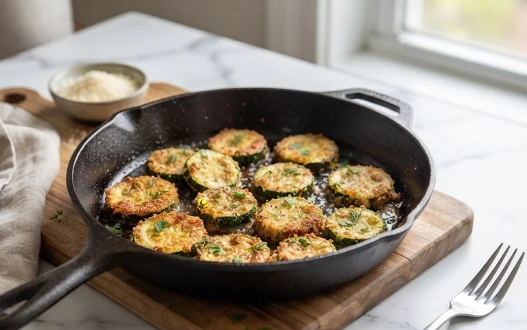 Pan Fried Zucchini