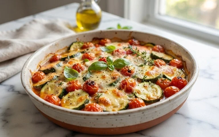 Zucchini Tomato Bake