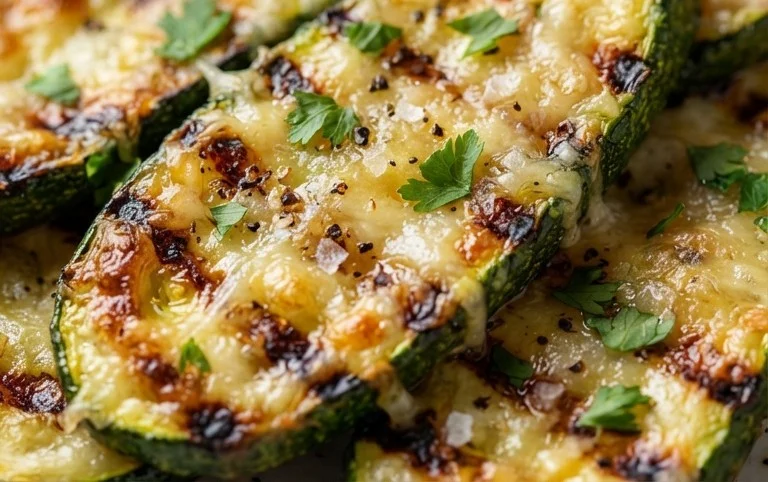 Grilled Zucchini with Parmesan