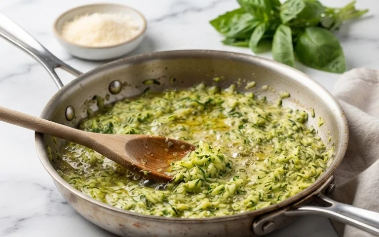 Simple Fresh Zucchini Pasta Sauce