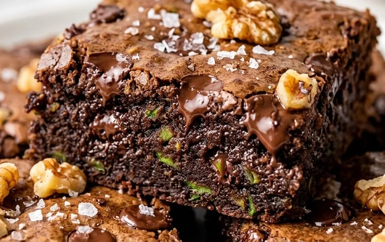 Chocolate Zucchini Brownies Recipe