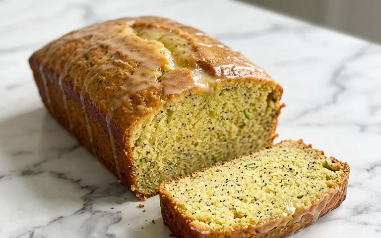 Easy Lemon Poppy Seed Zucchini Bread